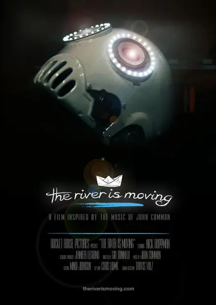 Poster the short film The River is Moving.