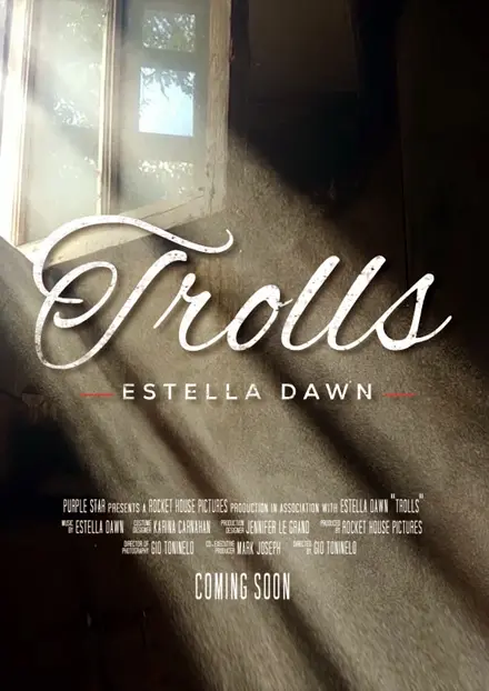 Poster for the music video for Trolls.