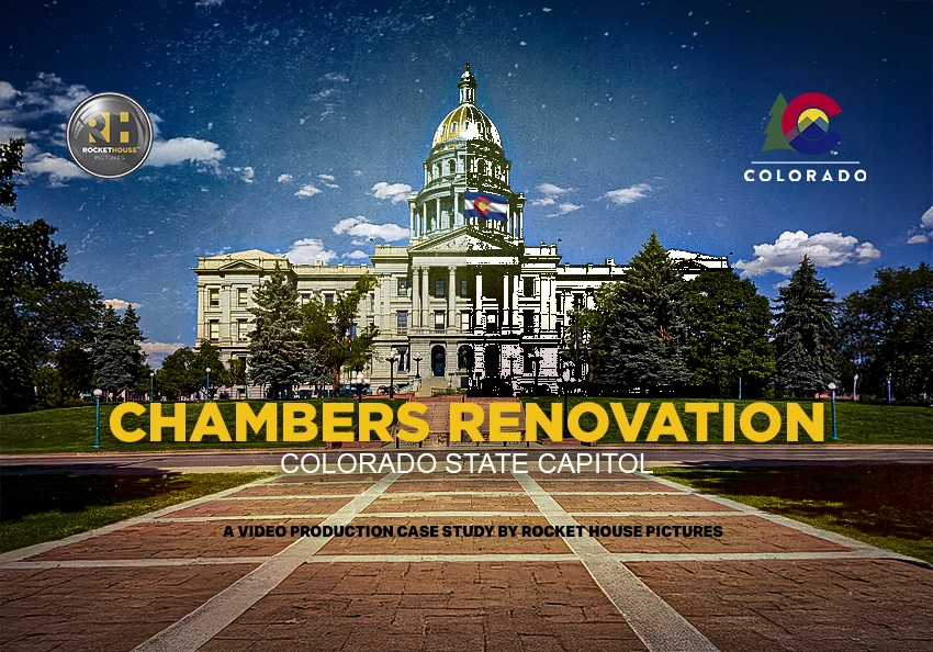 a montage of the colorado state capitol