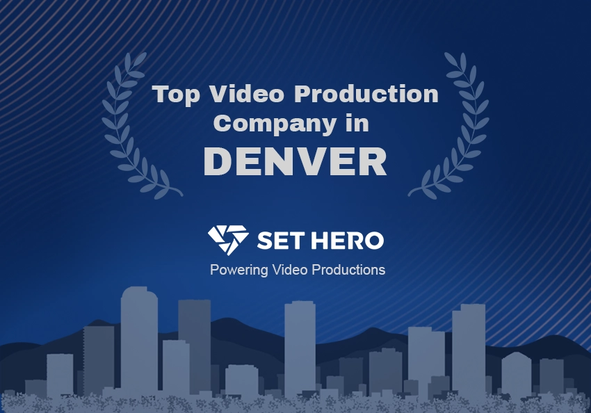 badge for the top video production company in Denver