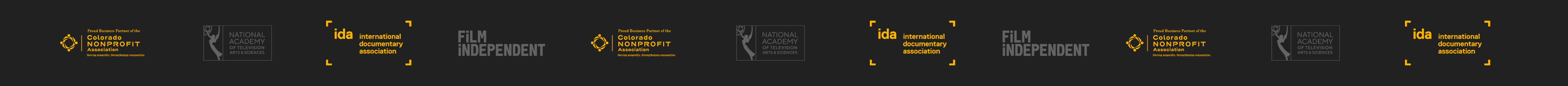 logos of our memberships in the film industry