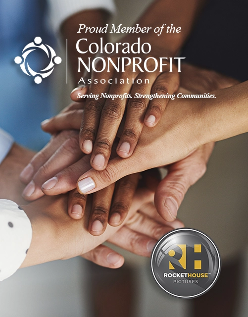 member badge for the Colorado Nonprofit Association