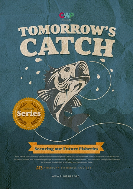 Poster the video series Tomorrow's Catch.