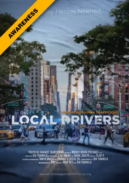 Poster the Training video Local Drivers.A TAT nonprofit project.