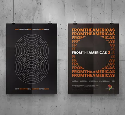 Poster for the Biennial of the Americas.