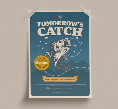 Poster for CWP Tomorrow's Catch Film Series.